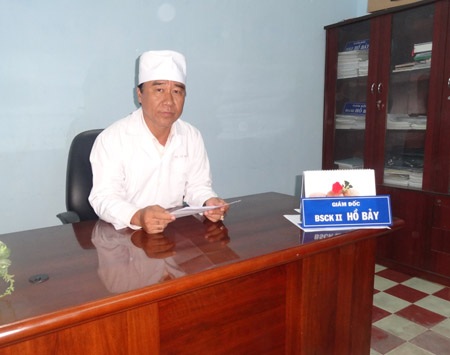 Bác sĩ Hồ Bảy- giám đốc Trung tâm Pháp y Cần Thơ