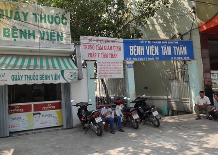 Bệnh viện tâm thần Cần Thơ đã nhiều năm nay không tuyển được bác sĩ