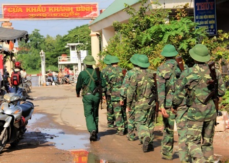 Tại cửa khẩu Khánh Bình, tình trạng buôn lậu và ma túy diễn ra còn phúc tạp