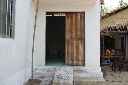 Hiện trường căn nhà nơi ông Sòi ra tay giết vợ