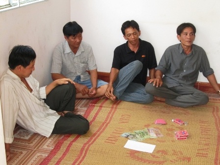 Các đối tượng bị bắt giữ