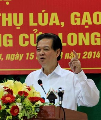 Thủ tướng Nguyễn Tấn Dũng phát biểu chỉ đạo tại hội nghị
