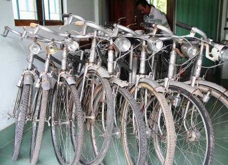 Chiếc xe đạp điện kiểu cách hoài cổ này cung cấp cho bạn ánh nhìn xưa cũ  Xe  đạp Nghĩa Hải