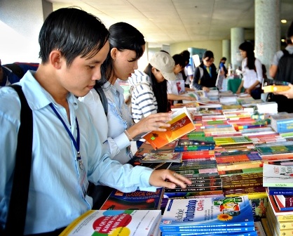 Đông đảo bạn trẻ ở Cần Thơ đã nhiệt tình hưởng ứng ngày sách