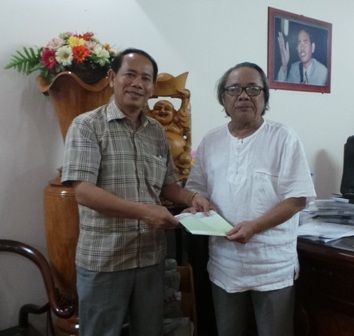 Văn phòng Luật sư Vạn Lý ủng hộ 5 triệu đồng để Cùng Dân trí tiếp sức ngư dân bám biển