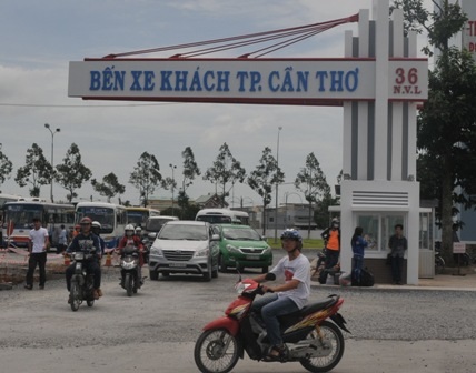 Phát hiện nhiều sai phạm ở Bến xe Cần Thơ - 1 Bến xe Cần Thơ nơi xảy ra các sai phạm