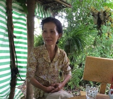 Bà Tạ Thị Dậu chia sẻ nỗi niềm của một người mẹ vừa giận vừa thương con với PV Dân trí