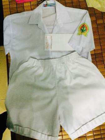 Trường nhiều lần thay đổi đồng phục, phụ huynh bức xúc - 2 Bộ đồng phục này năm ngoái mua ở đâu cũng được.
