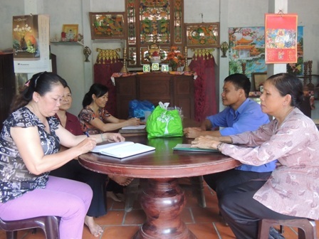 Cả xóm hùn vàng cho một người xây nhà - 1 Những căn nhà mới khang trang được xây dựng lên nhờ mô hình hùn vàng xây nhà