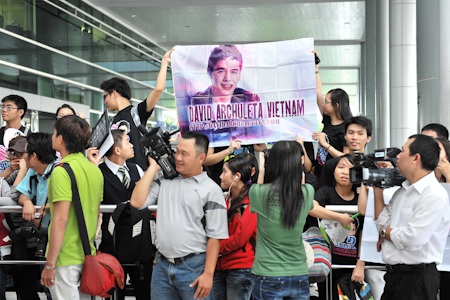 David Archuleta thân thiện với fans - 4 David Archuleta thân thiện với fans - 4