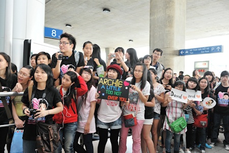 David Archuleta thân thiện với fans - 2 David Archuleta thân thiện với fans - 2
