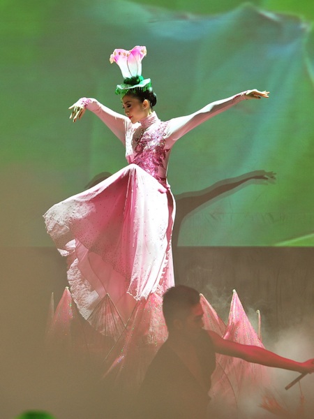 Linh Nga tỏa sáng trong Sen show - 3 Linh Nga tỏa sáng trong Sen show - 3