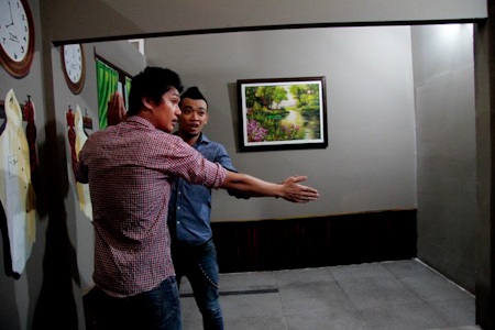 Ngọc Trinh mở triển lãm đánh lừa thị giác lần 2