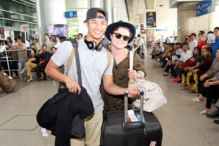 Ngôi sao So you think you can dance đã có mặt tại Việt Nam - 7 Một số hình ảnh của hai ngôi sao nổi tiếng tại Việt Nam