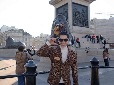 Trương Nam Thành đã có chuyến thăm quan London rất vui vẻ