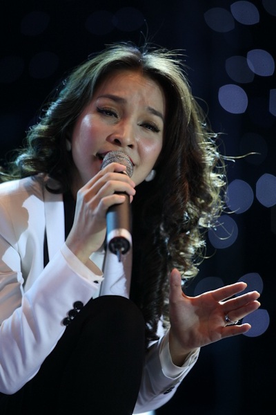 Phần trình diễn của Hiền Thục trong đêm 2/12