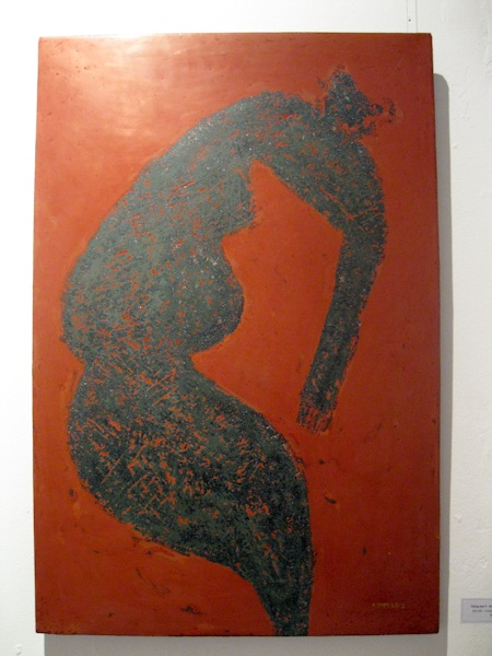 Tìm về cội nguồn bằng sơn mài - 2 Một số hình ảnh trong triển lãm