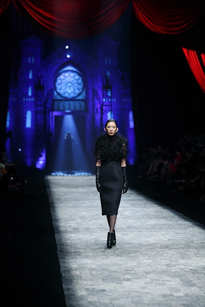 "Gái một con" Linh Nga trên sàn diễn thời trang - 7 Xuân Lan