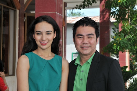 Hoa hậu Ngọc Diễm cũng có mặt