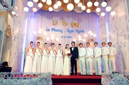 Vợ chồng Quách Ngọc Ngoan hạnh phúc trong ngày cưới - 5 Vợ chồng Quách Ngọc Ngoan hạnh phúc trong ngày cưới