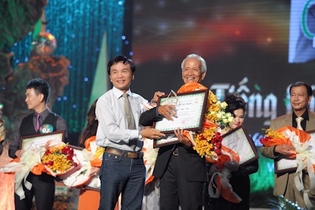 Thái Thanh Hiệp chiến thắng Tiếng hát mãi xanh