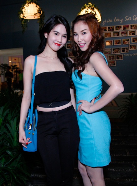 Ngọc Trinh và Quỳnh Thư