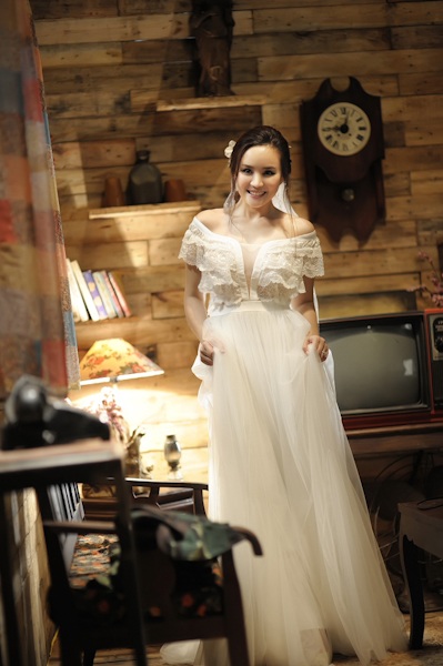 Vy Oanh mặc áo cô dâu - 12 Một số hình ảnh Vy Oanh trong bộ váy cưới