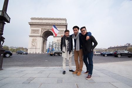 Project Runway mang tháp Eiffel lên sân khấu chung kết - 2 Top 3 cuộc thi đã có thời gian ở Pháp để tìm cảm hứng sáng tạo