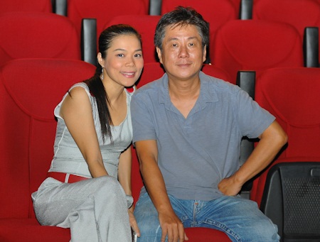 Mỹ Lệ và đạo diễn Tất My Loan