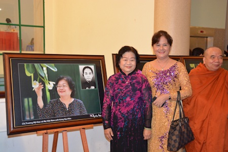 Nguyên Phó chủ tịch nước Trương Mỹ Hoa cũng đến dự