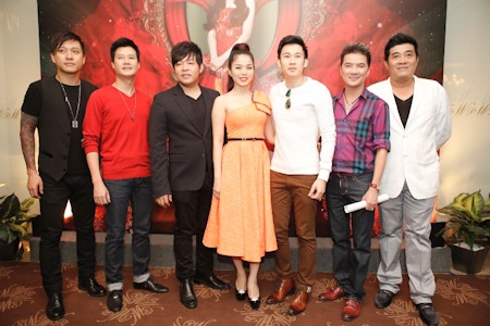 Quang Lê: Lệ Quyên là “pa tê Pháp” - 7 Một số hình ảnh trong buổi họp báo Lệ Quyên