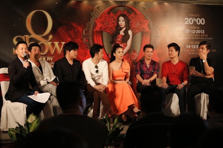 Quang Lê: Lệ Quyên là “pa tê Pháp” - 8 Một số hình ảnh trong buổi họp báo Lệ Quyên