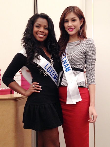 Hương Trâm chia sẻ các thí sinh đều rất thân thiện đối với cô