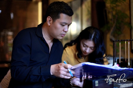 Đạo diễn Cường Ngô và hai diễn viên chính