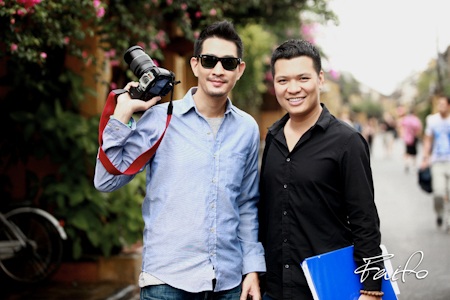 Đạo diễn Cường Ngô và hai diễn viên chính