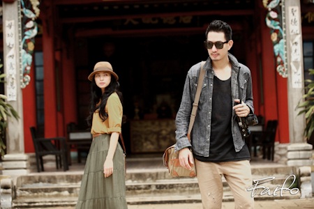 Ngô Thanh Vân và nam diễn viên chính Jimmy Kuang