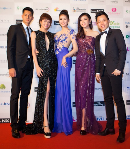 Thái Hà, Khôi Nguyên được vinh danh tại Hàn Quốc - 5 Các đại diện Việt Nam trên thảm đỏ Hàn Quốc