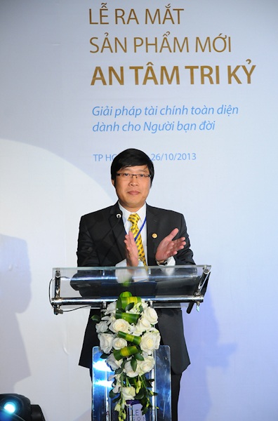 Nghệ sĩ chung vui cùng “An tâm tri kỷ” - 6 Ông Đỗ Văn Đồng, Giám đốc Bảo Việt Nhân thọ phát biểu khai mạc và cảm ơn khách hàng