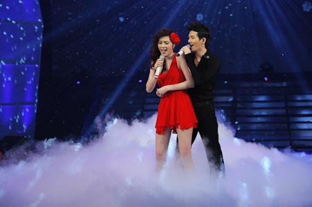 Những hình ảnh đẹp mắt trong liveshow 3 Cặp đôi hoàn hảo - 13 Nathan Lee và Ngọc Oanh thể hiện lại