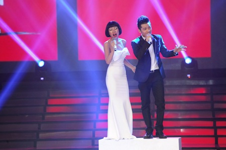 Những hình ảnh đẹp mắt trong liveshow 3 Cặp đôi hoàn hảo - 7 Thảo Trang và Thuận Việt lựa chọn