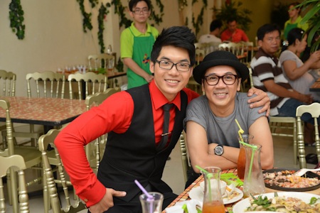 Linh Nga nền nã với váy chấm bi - 13 Trương Nam Thành vốn rất ngưỡng mộ diễn xuất của Thành Lộc