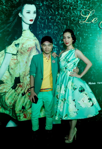 Linh Nga là nàng thơ của Đỗ Mạnh Cường nên không thể vắng mặt