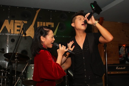 Thu Phượng nam tiến với Mạnh Quân để “tìm lại mình” - 5 Một số hình ảnh trong minishow của Mạnh Quân và Thu Phượng