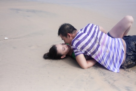 Trang Nhung hôn Lương Thế Thành đắm đuối - 7 Trang Nhung và Lương Thế Thành đóng cặp đôi với nhau rất ăn ý trong