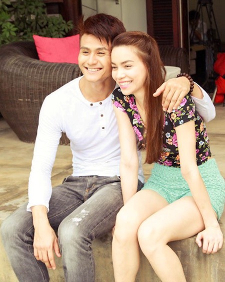 Hà Hồ đẹp đôi bên Vĩnh Thuỵ - 9 Một số hình ảnh trong clip mới của Hà Hồ