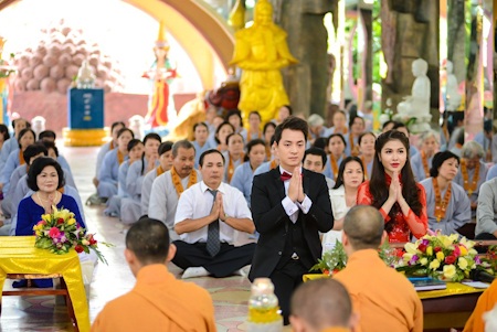 Đăng Khôi, Thủy Anh lên chùa làm lễ cưới lại - 6 Hoà thượng Trụ trì thuyết giảng cho vợ chồng Đăng Khôi - Thuỷ Anh về lễ, đạo, hiếu, thuận...