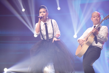 Phương Vy trở lại cuộc thi Vietnam Idol - 1 Phương Vy