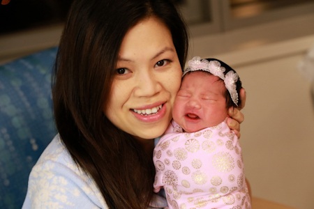 Vợ và con gái của Trương Minh Cường