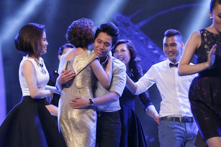 Phú Hiển đã được các vị giám khảo giữ lại