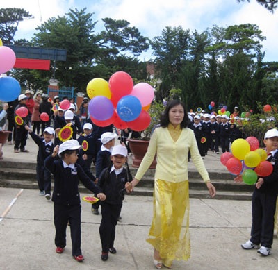 Ấn tượng ngày tựu trường - 1 Ấn tượng ngày tựu trường - 1